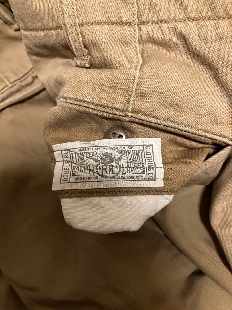 RRLベージュ チノパン