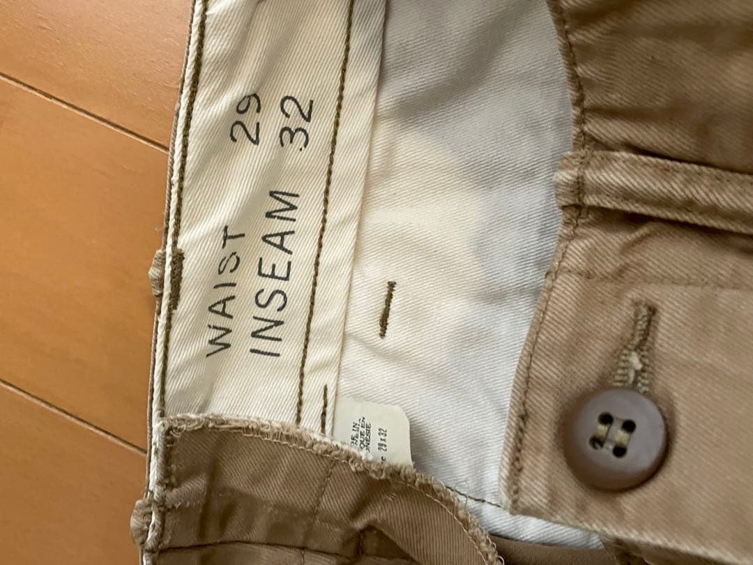 RRLベージュ チノパン