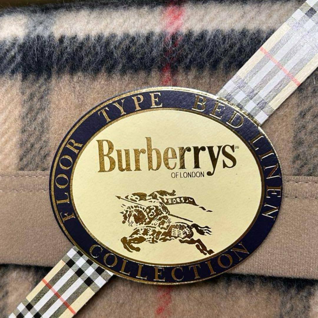 BURBERRY バーバリー毛布 ウール100% ブランド毛布 ノバチェック