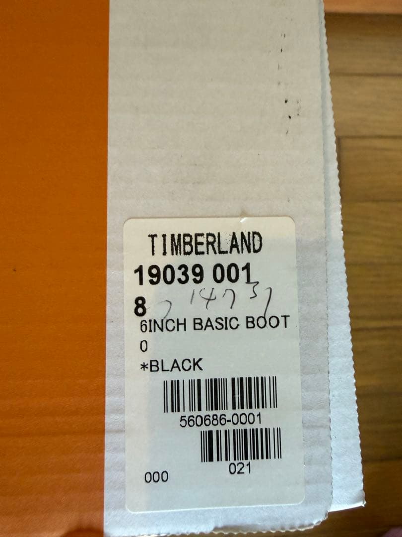 Timberland classic 6インチブーツ　ブラック　26cm