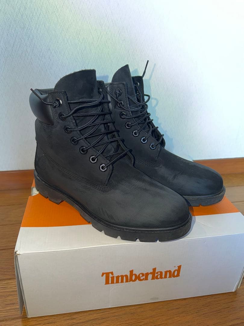 Timberland classic 6インチブーツ　ブラック　26cm