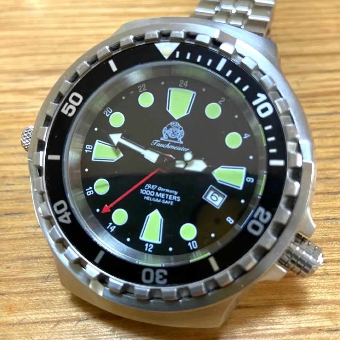 Tauchmeisterトーチマイスター 1000m GMT ドイツ製　クォーツ