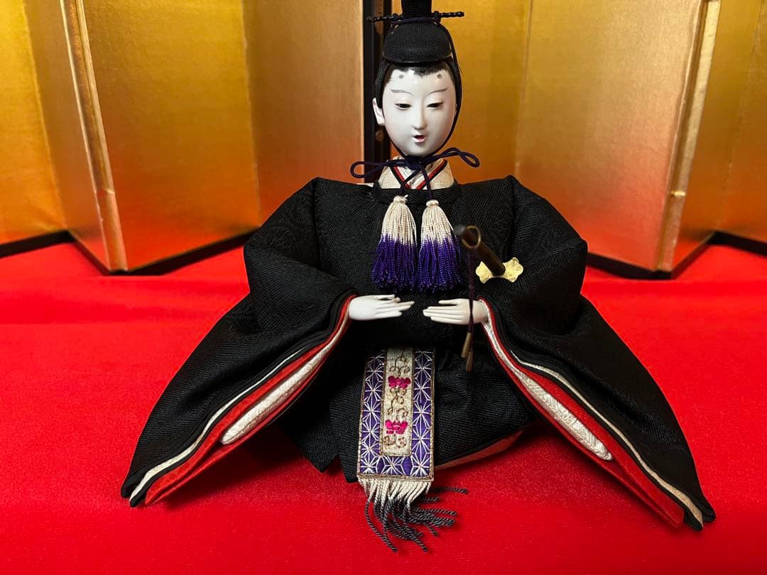 大正期～昭和初期 京雛九番 内裏雛親王飾 雛人形 お雛様 ひな祭り