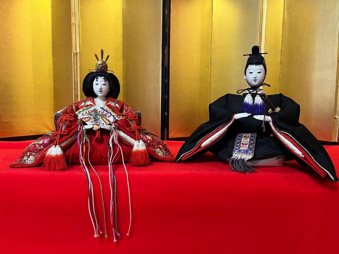 大正期～昭和初期 京雛九番 内裏雛親王飾 雛人形 お雛様 ひな祭り