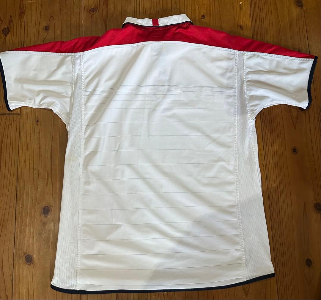 イングランド代表 Umbro ホワイトシャツ リバーシブル 2way