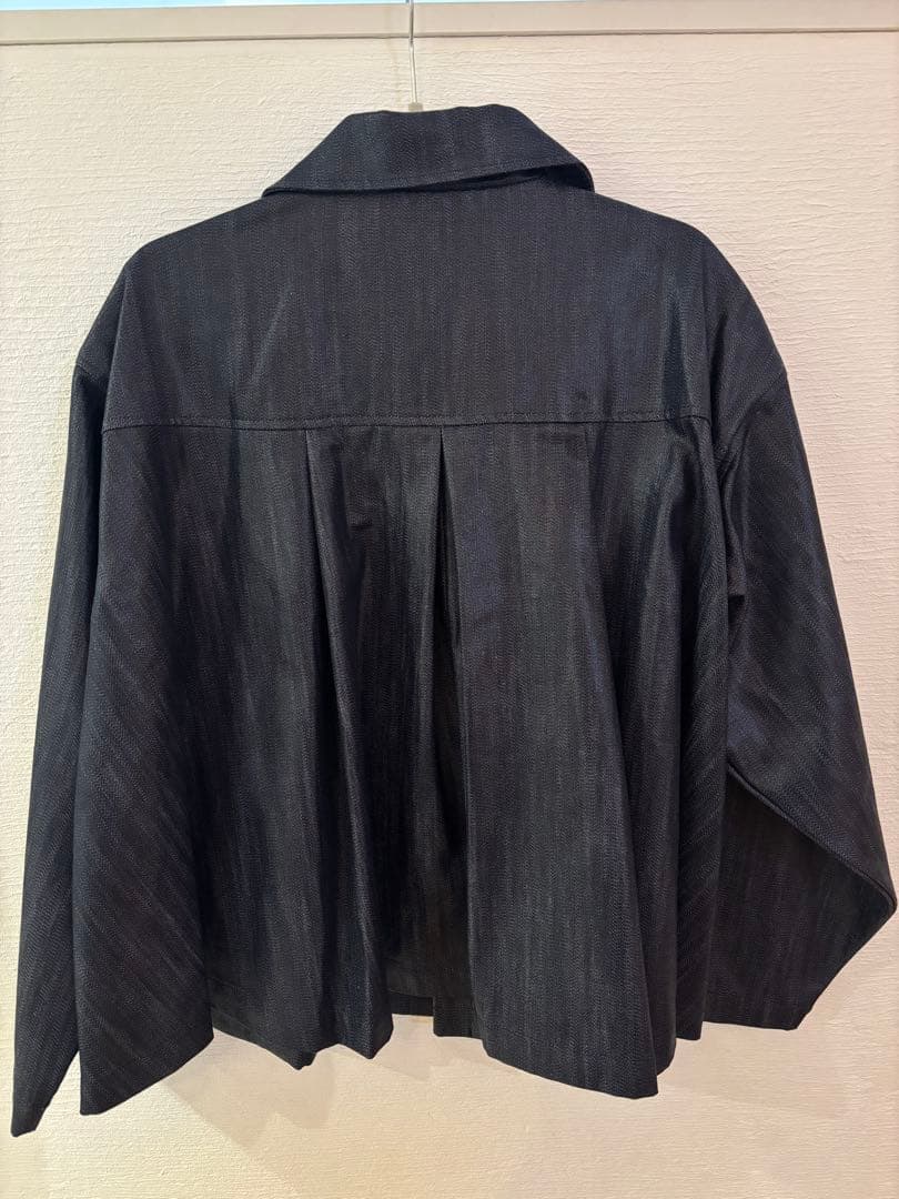 ジャケット・アウター ella selectshop denim oil cloth jacket