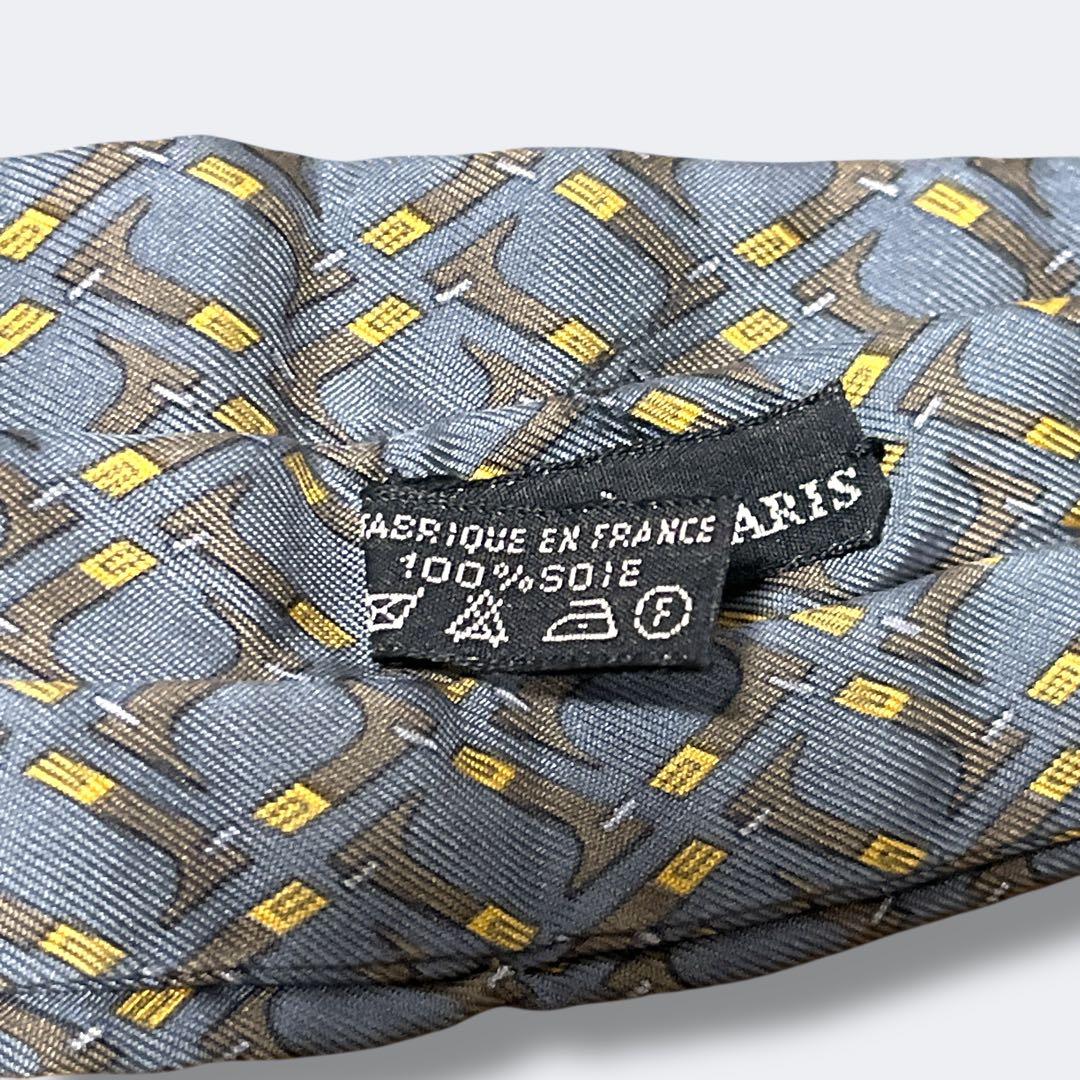 HERMÈS エルメス アスコットタイ シルク スカーフ