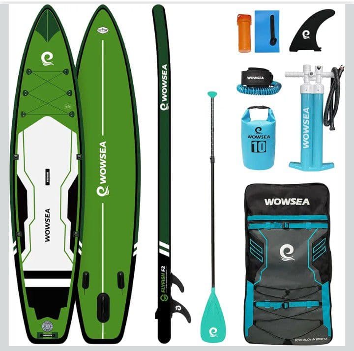 WOWSEA Flyfish F2 SUP リペアキット、ベルトタイプ救命具付き
