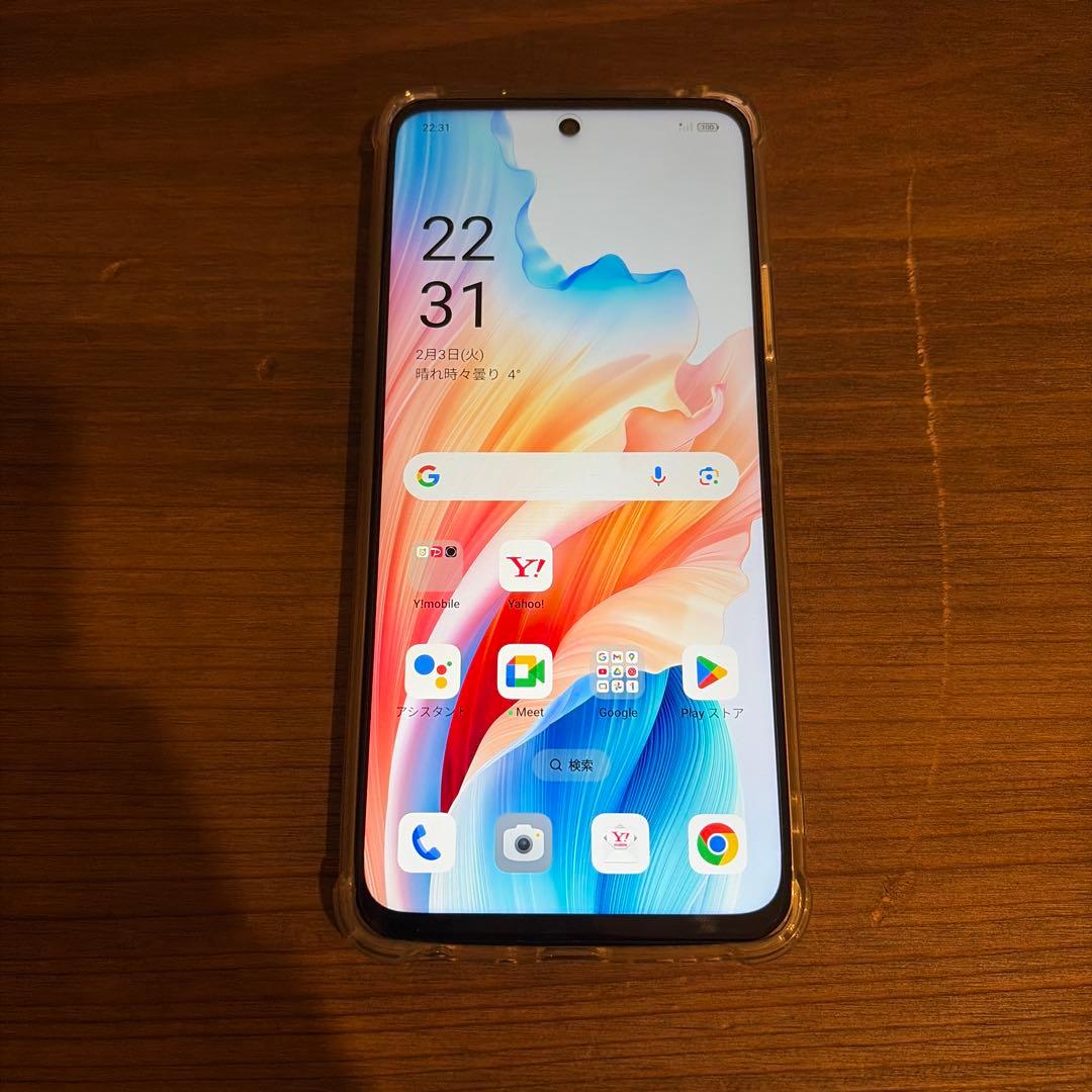 Android 携帯　oppo a3030p 送料込み　本体　SIMフリー