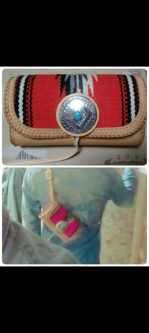 LUCKY JOHN ラッキージョン ラグショルダーウォレット アメカジ