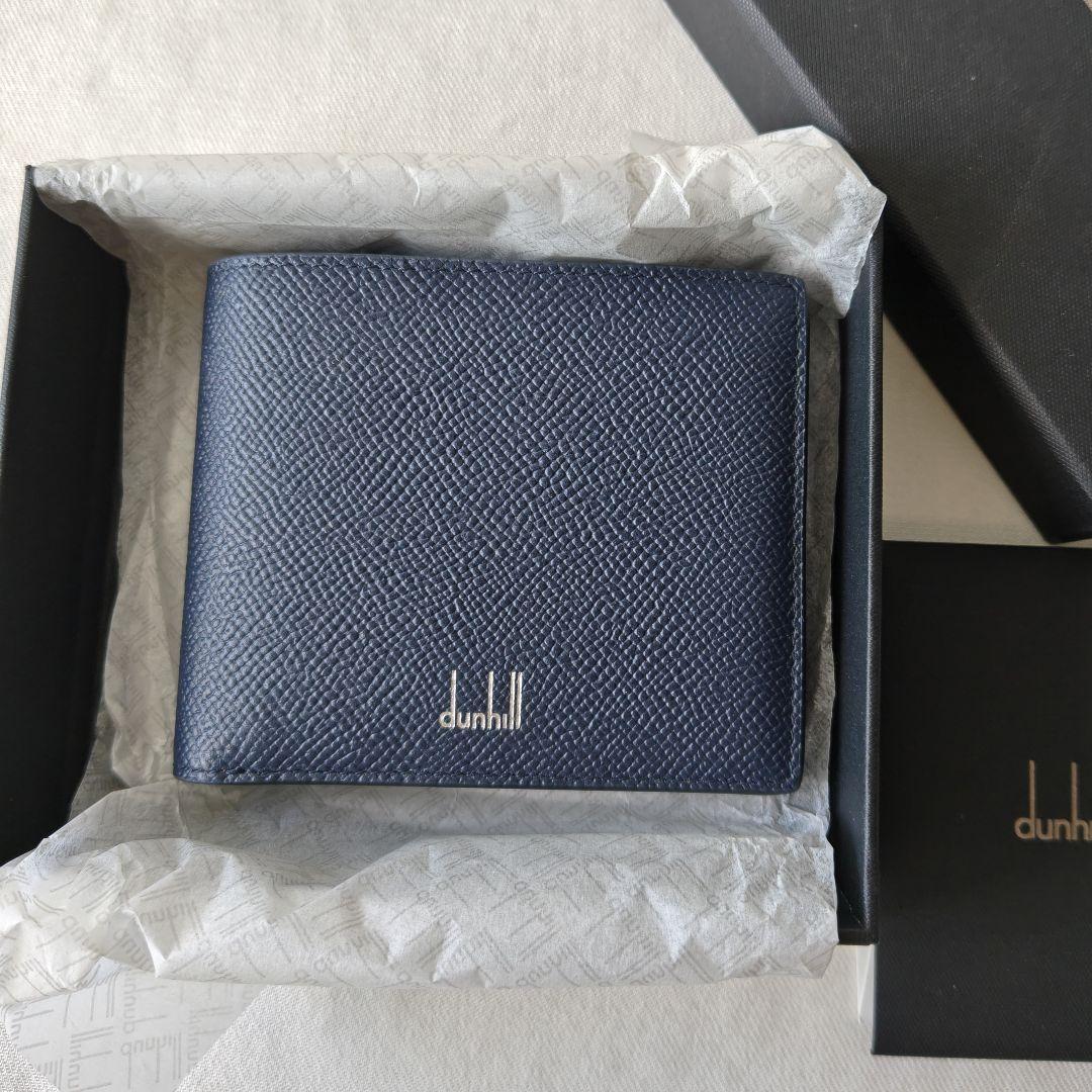 未使用級　ダンヒル dunhill 二つ折り財布 メンズ CADOGAN