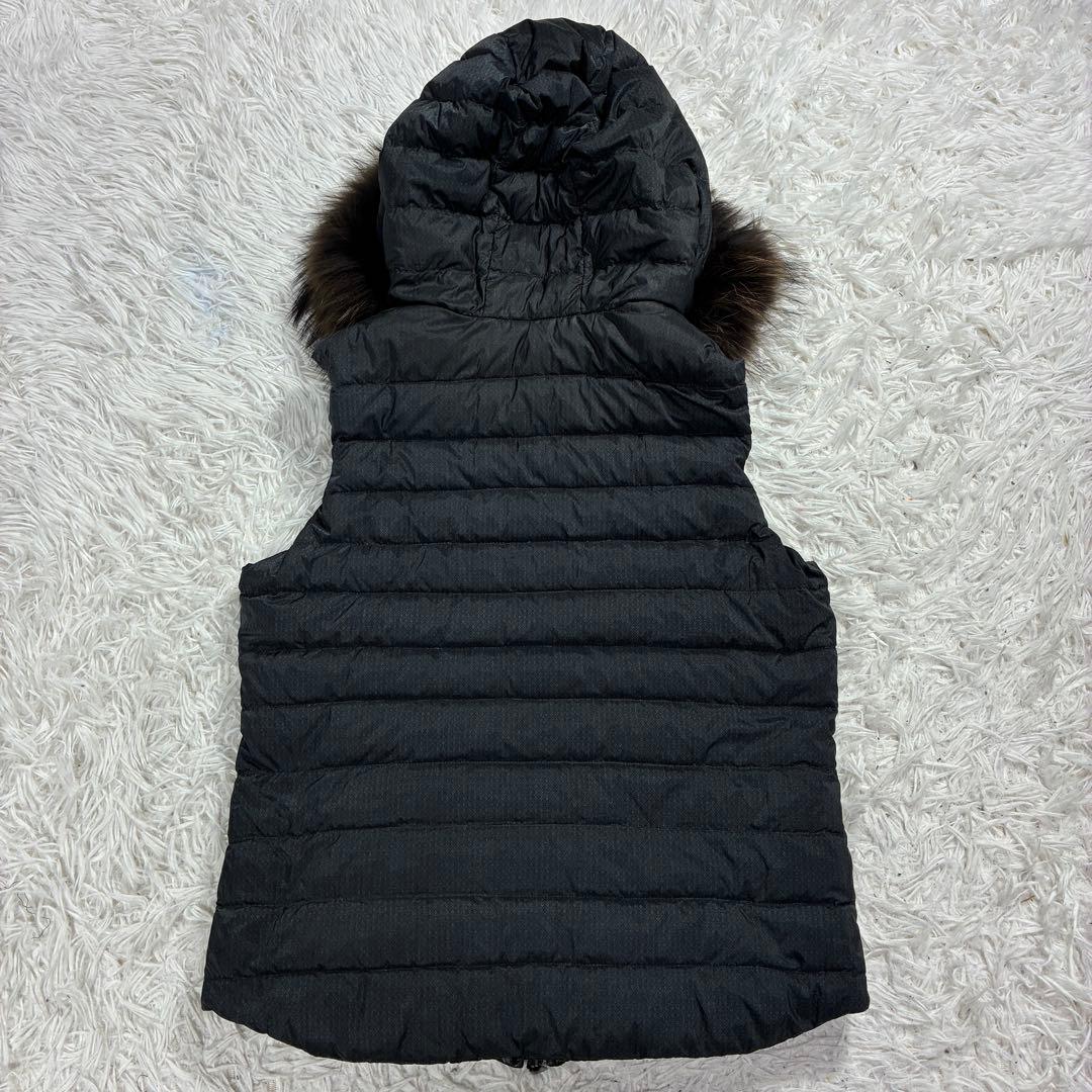 美品✨TATRASタトラス リバーシブル ファー付き ダウンベスト
