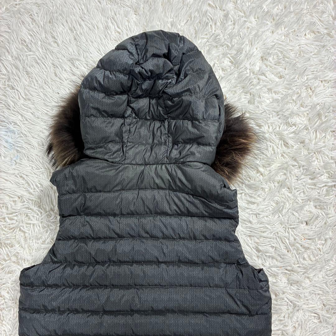 美品✨TATRASタトラス リバーシブル ファー付き ダウンベスト