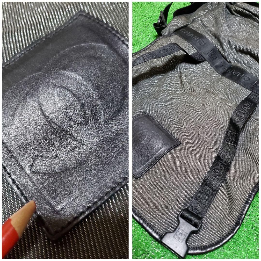正規品　CHANEL　スポーツライン　メッセンジャーバック　シリアル有り
