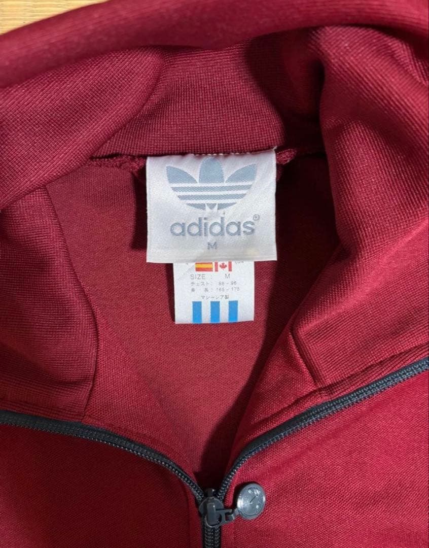 希少90s アディダス　トラックジャケット　銀タグ