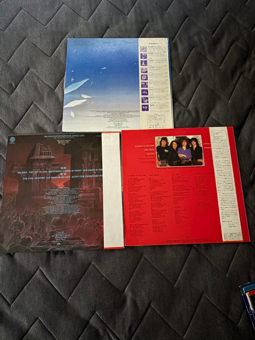 Dio SCORPIONS 洋楽レコード3枚セット