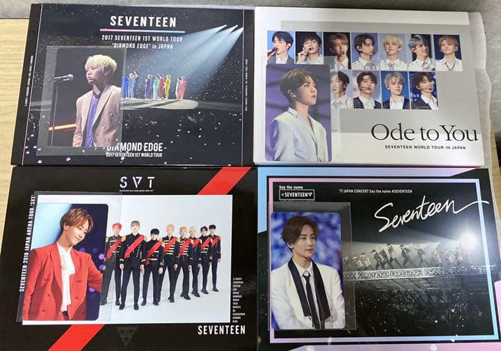 SEVENTEEN DVD まとめ売り トレカ ジョンハン スングァン