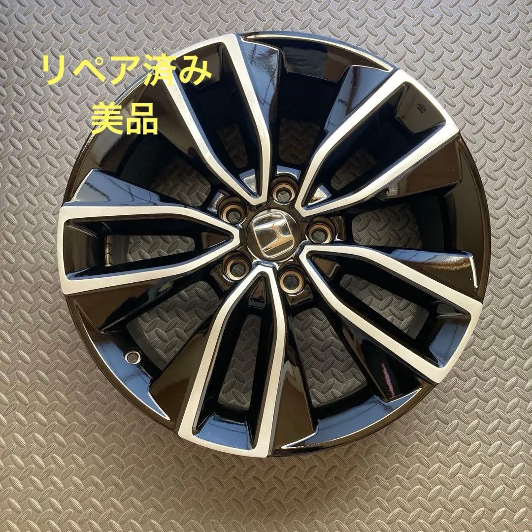 ホンダヴェゼル純正18インチ ブラック シルバー ホイールリペア品