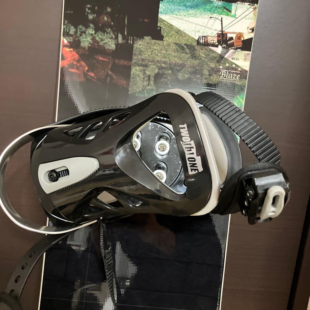 BLAZE スノーボード TWO1ONEバインディングとバック付き!