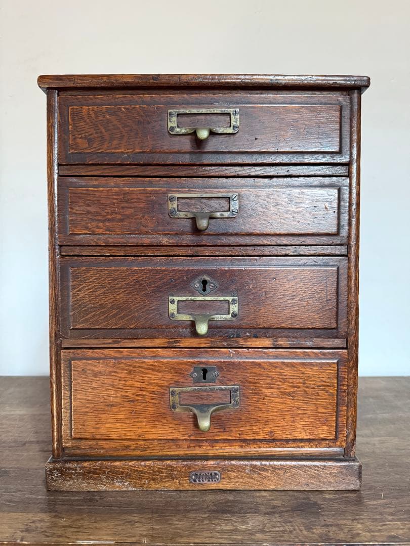 レトロ 引き出し A4サイズ 古家具 古道具 小引き出し