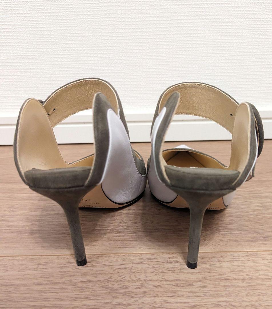 【極美品】JIMMY CHOO ハイヒール 34 1/2 21.5cm