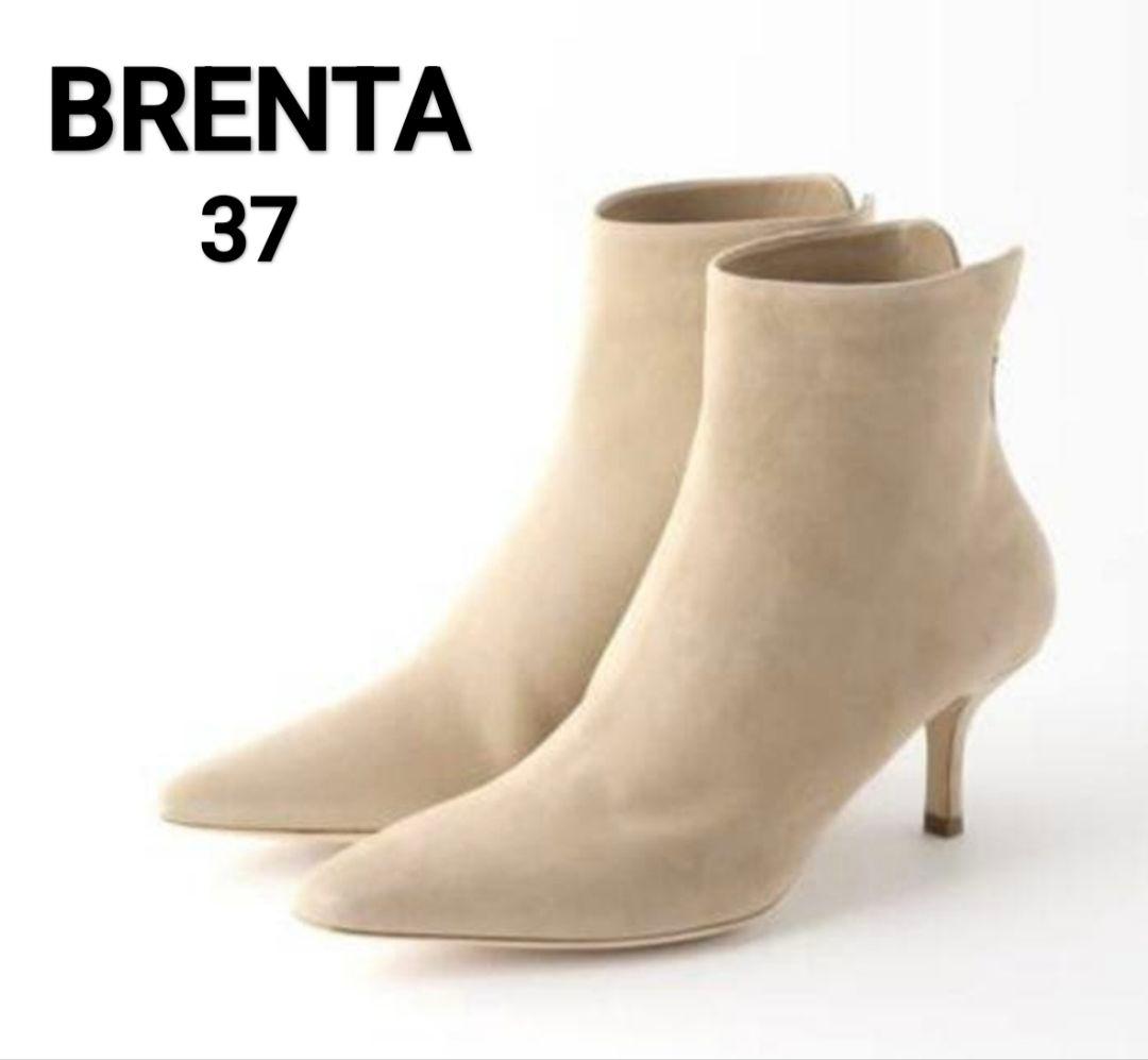 【未使用】BRENTA ブレンタ SUEDE ショートブーツ スエード