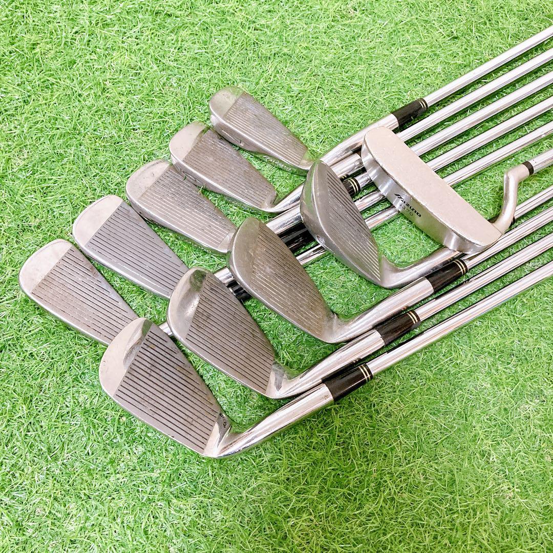 M3.ミズノ　初心者オススメ　メンズセット　ゴルフクラブ　右利き　13本