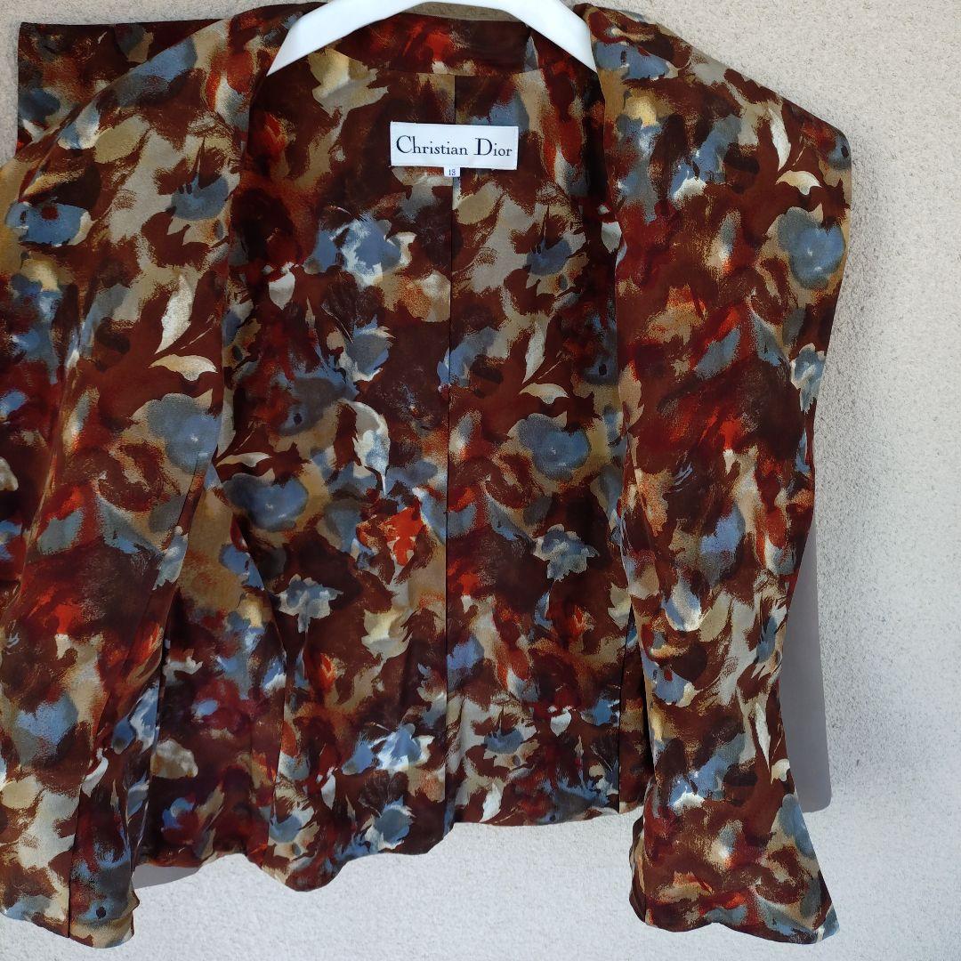 SSX2673専用Christian Dior ノーカラージャケットとブラウス