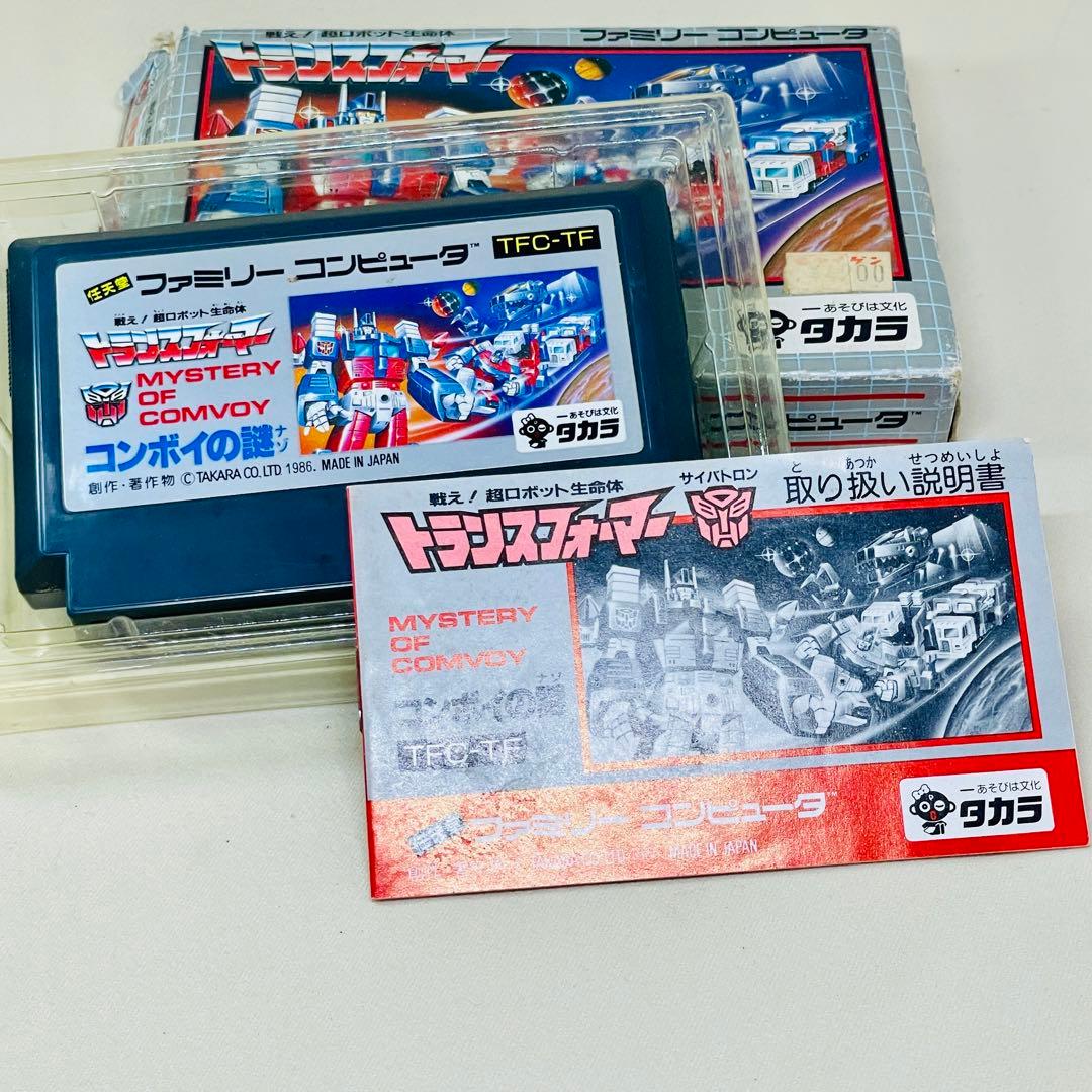 ✨箱付き✨トランスフォーマー　コンボイの謎　ファミコン　タカラ