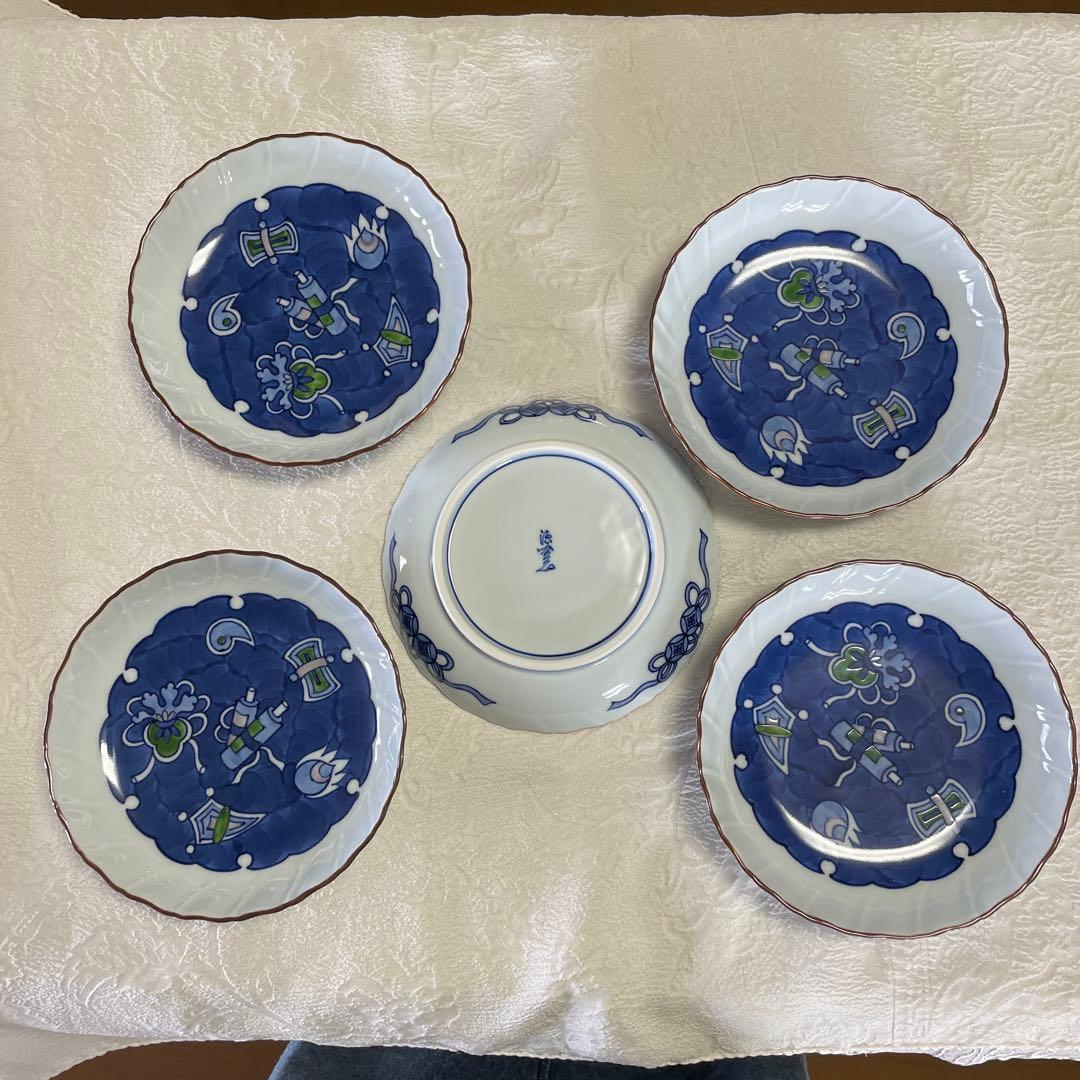 有田焼　源右衛門窯　皿　5枚セット