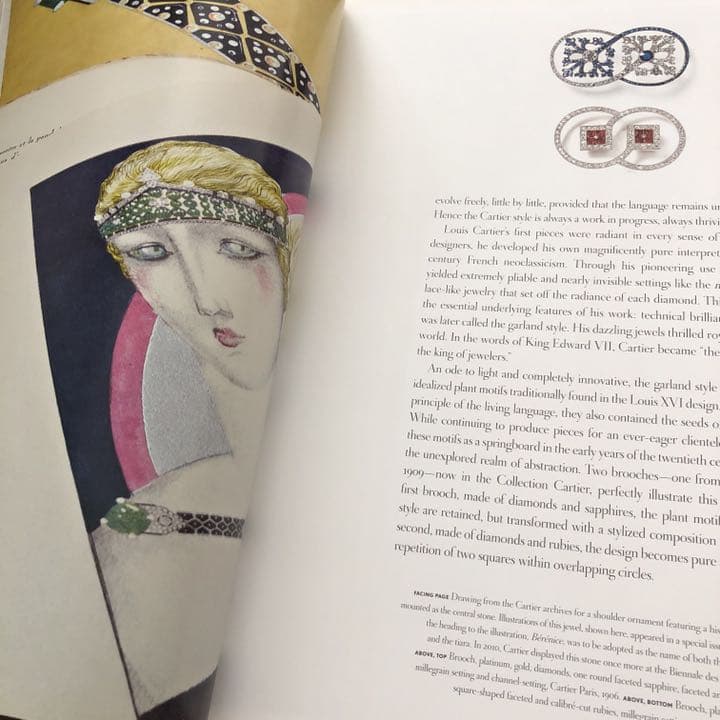 カルティエ のスタイルの起源 洋書　ジュエリーデザインの参考に　Cartier
