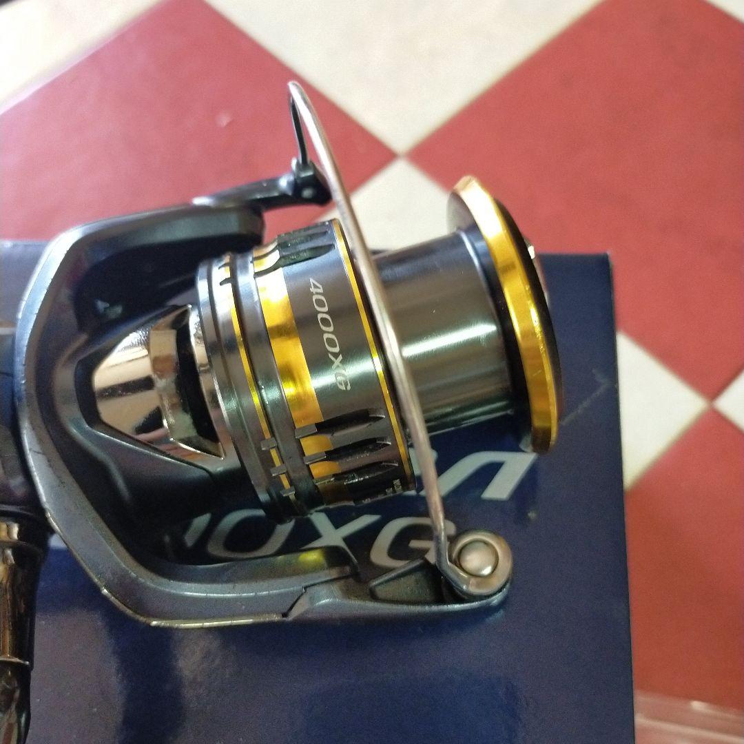 シマノ　4000XG 　リール　21アルテグラ　ゴメクサスハンドルノブ　セット