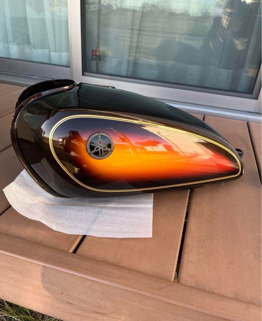 sr400 タンク　限定　サンバースト