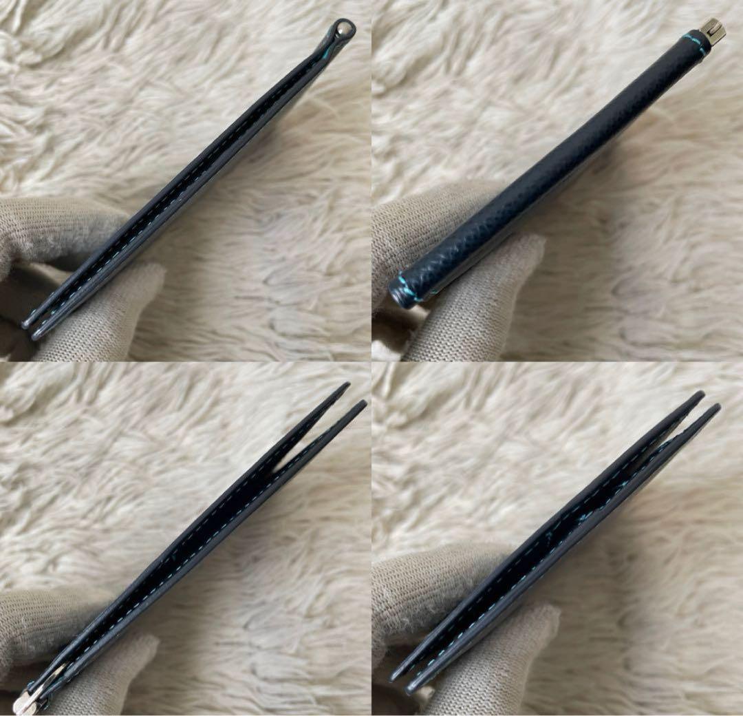 未使用級✨ ブルックリンミュージアム 二つ折り財布 マネークリップ ネイビー