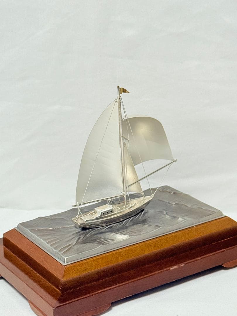 帆船 置物 ガラスケース
