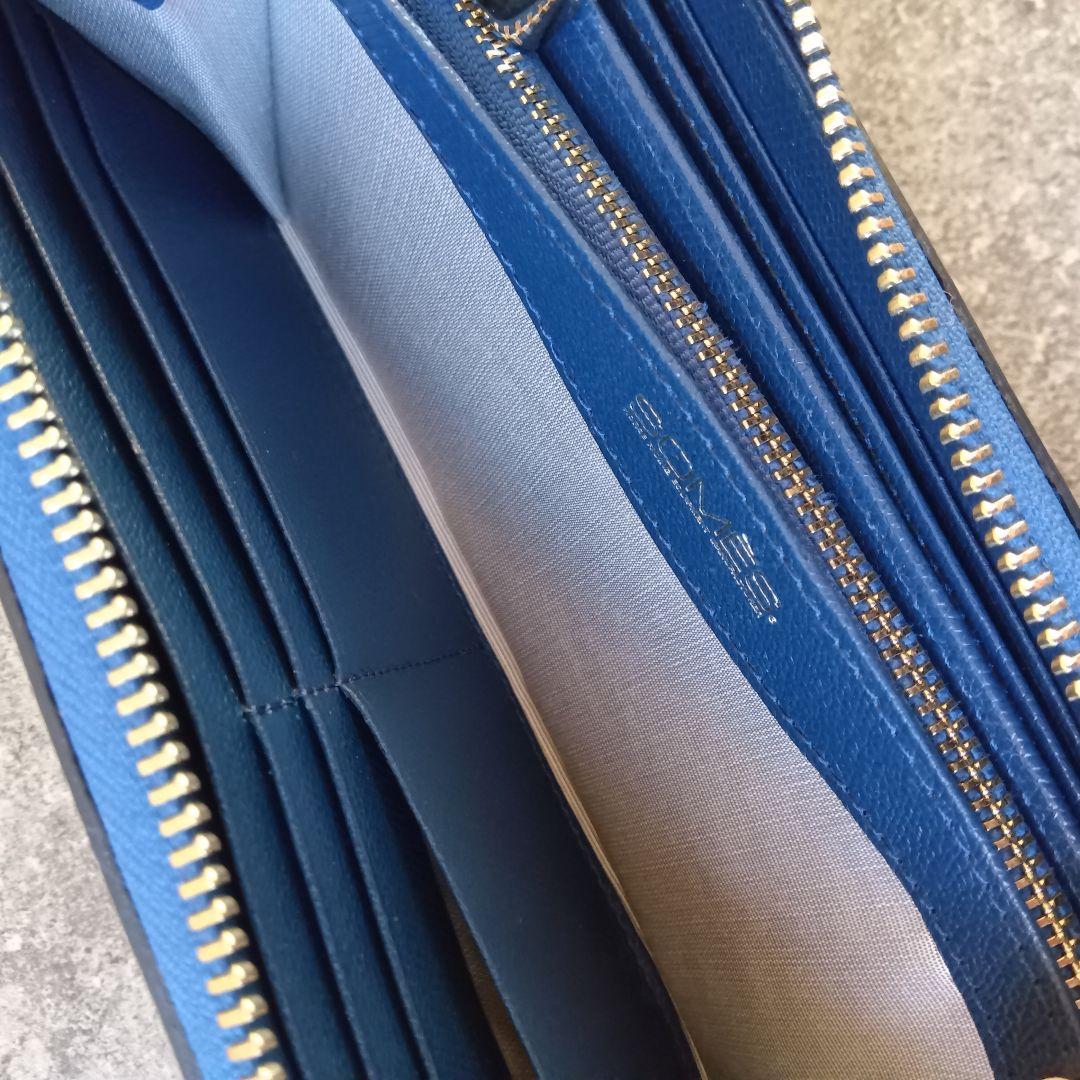 セール中【SOMES SADDLE】ピルエット　ラウンド　長財布　 ソメスサドル