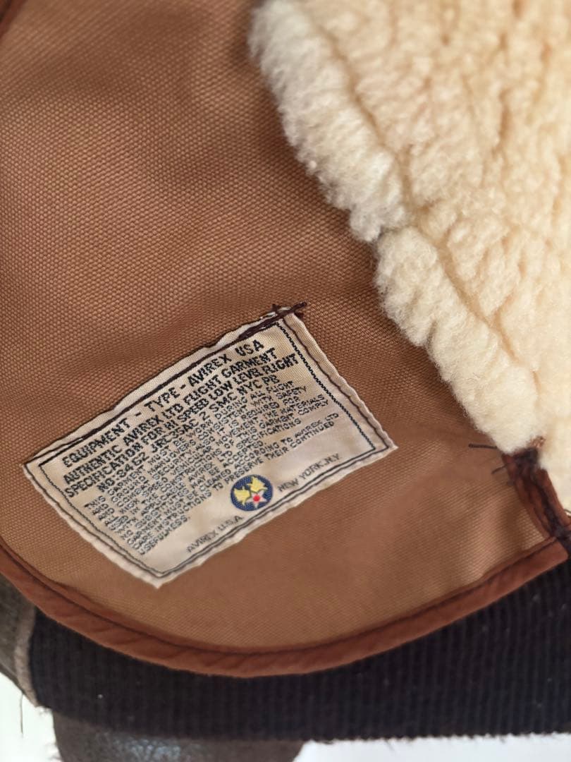 アヴィレックスB-6フライトジャケット