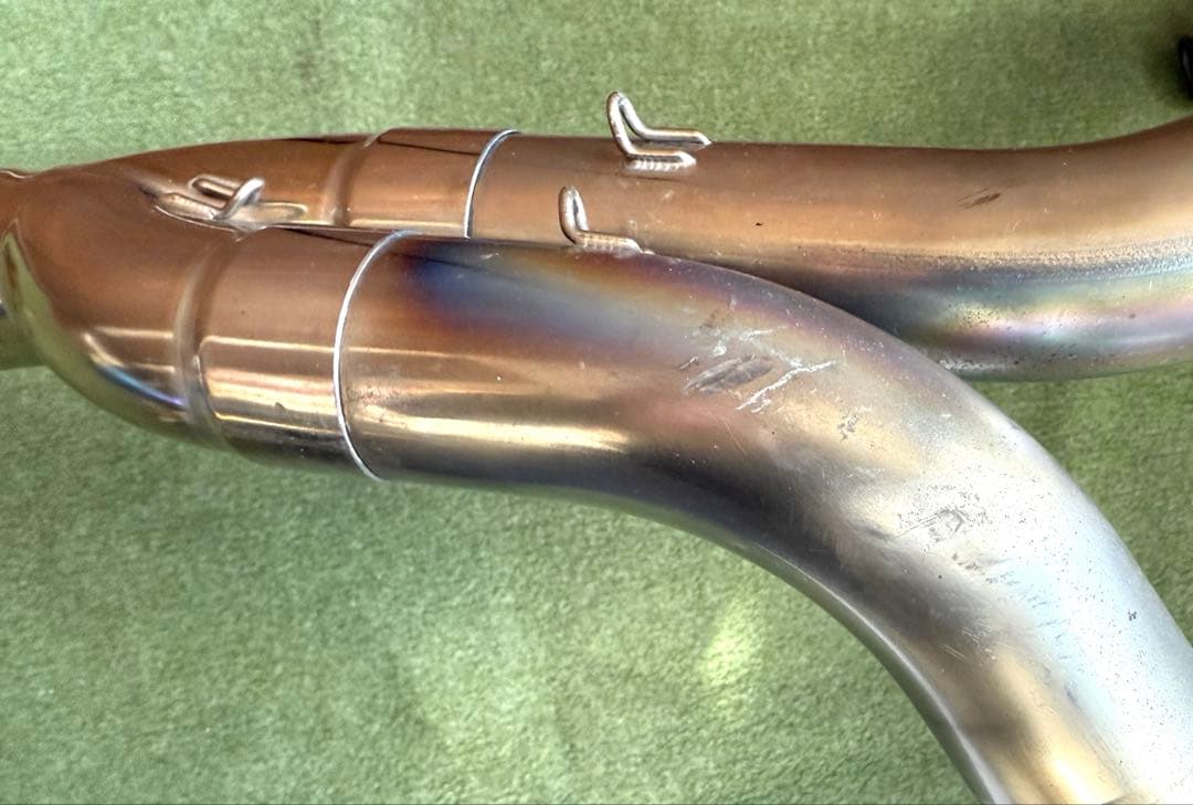 CB1300アールズギア ワイバン チタン フルエキゾースト マフラー 中古