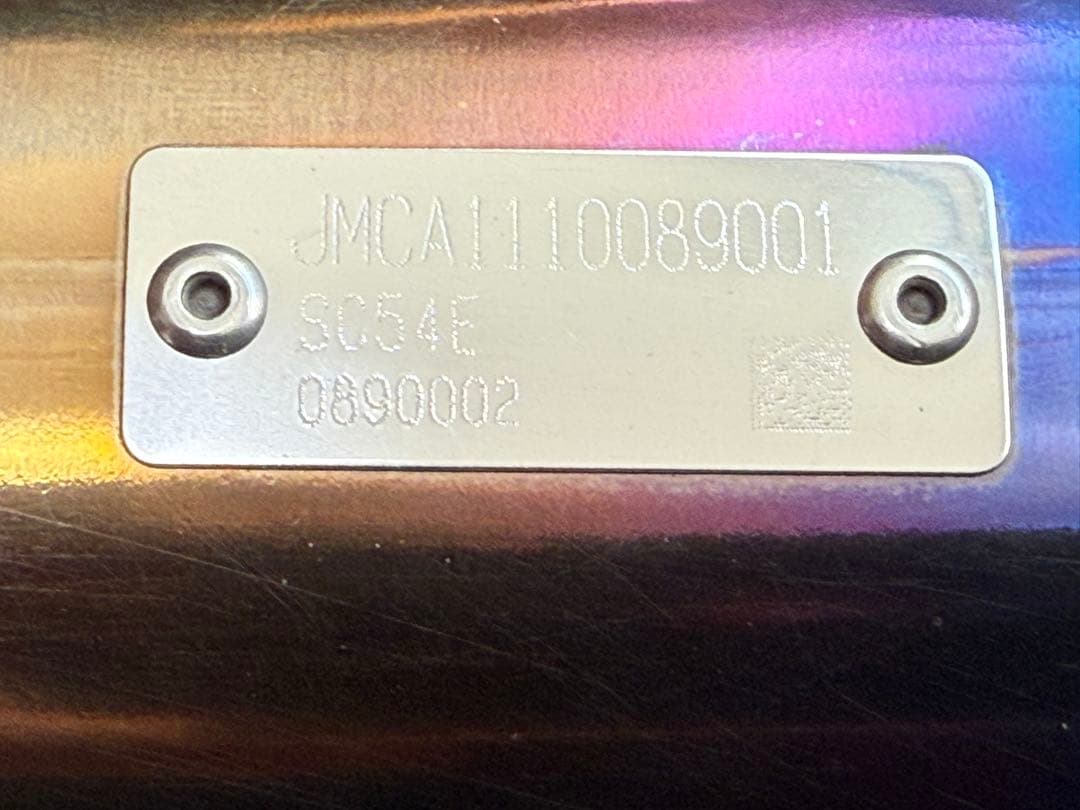 CB1300アールズギア ワイバン チタン フルエキゾースト マフラー 中古