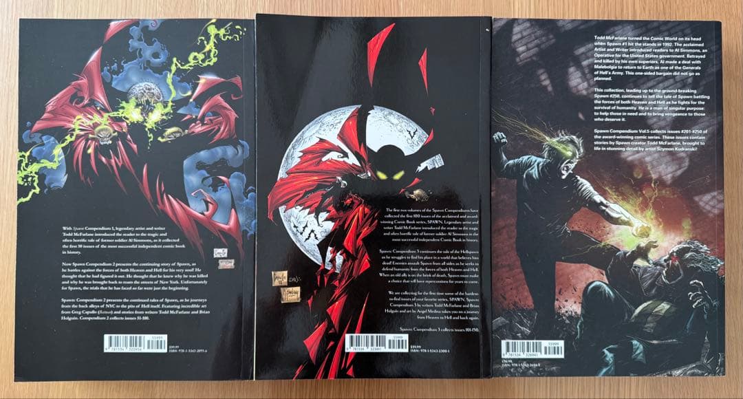 Spawn Compendium 2, 3, 5 セット