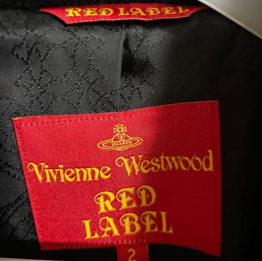 ヴィヴィアンウエストウッド ピーコート 黒 オーブボタン