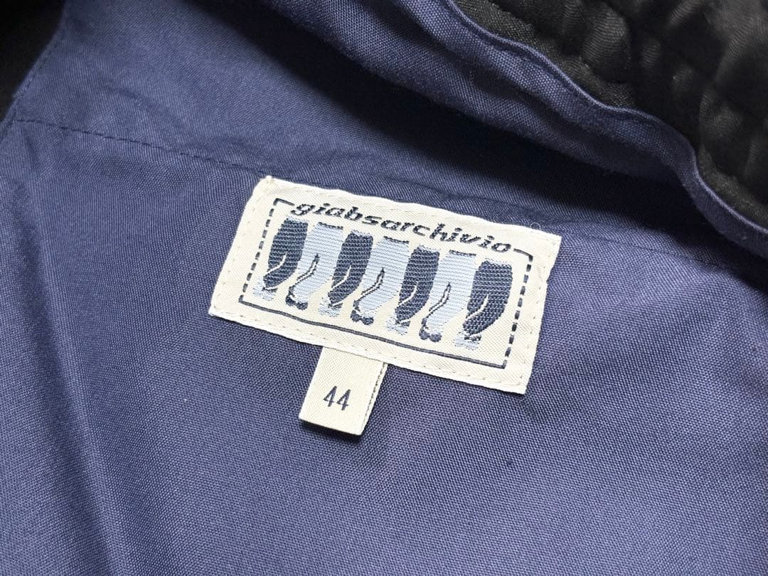 giabsarchivio 干場義雅×菅原靴店 別注 ジョガー パンツ 44 黒