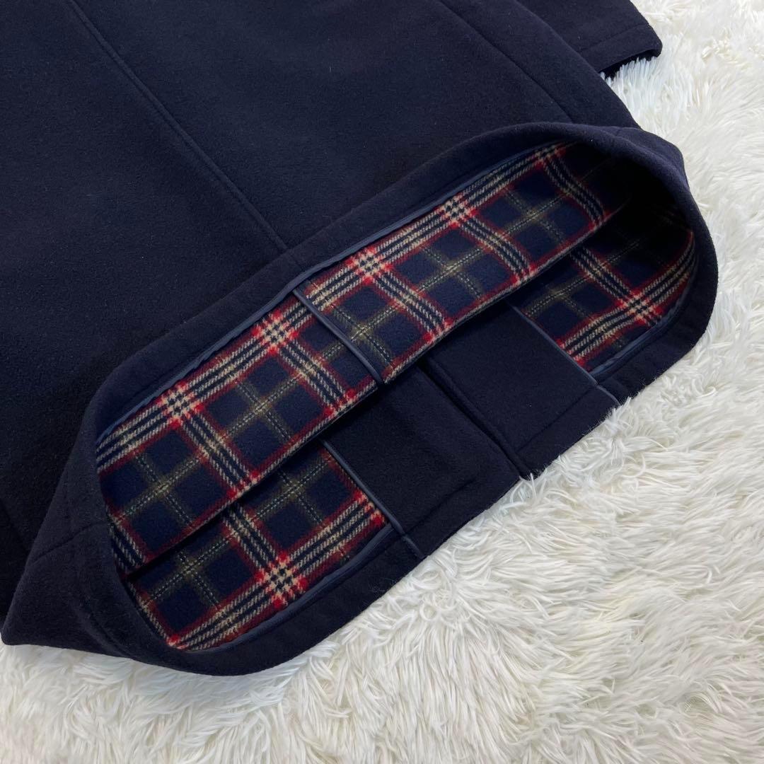 ブルックスブラザーズ　ウールダッフルコート　水牛角トグル　ネイビー　XLサイズ