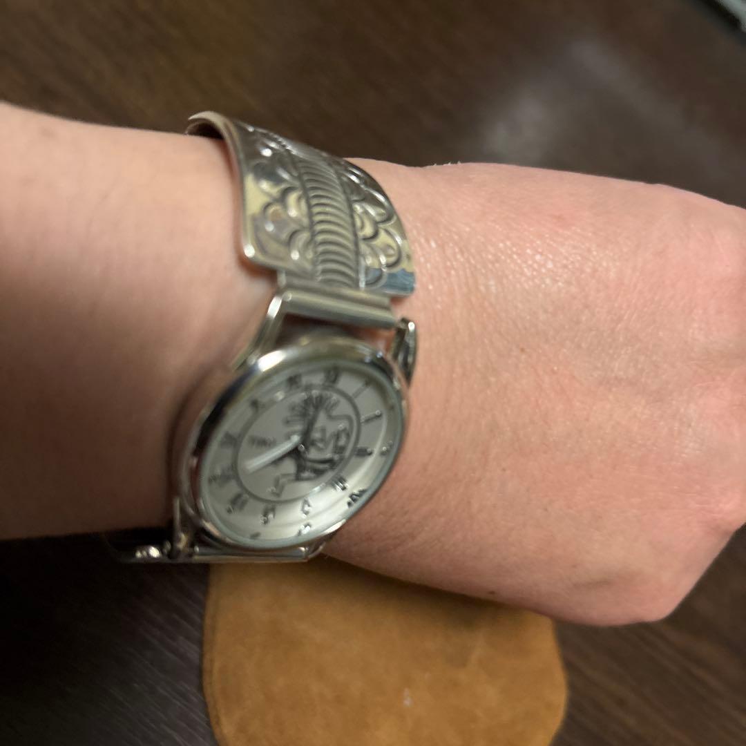 ブルースモーガン　腕時計　ナバホ インディアンジュエリー