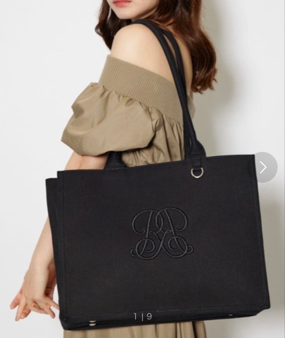 【WEB限定】WRRロゴトートバッグ