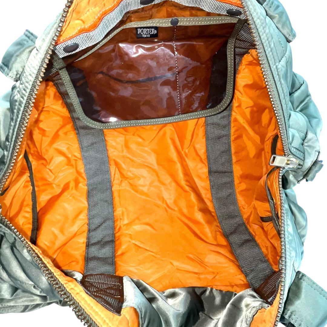 【美品】 ポーター ボストンバッグ 2way Mサイズ セージグリーン 入手困難