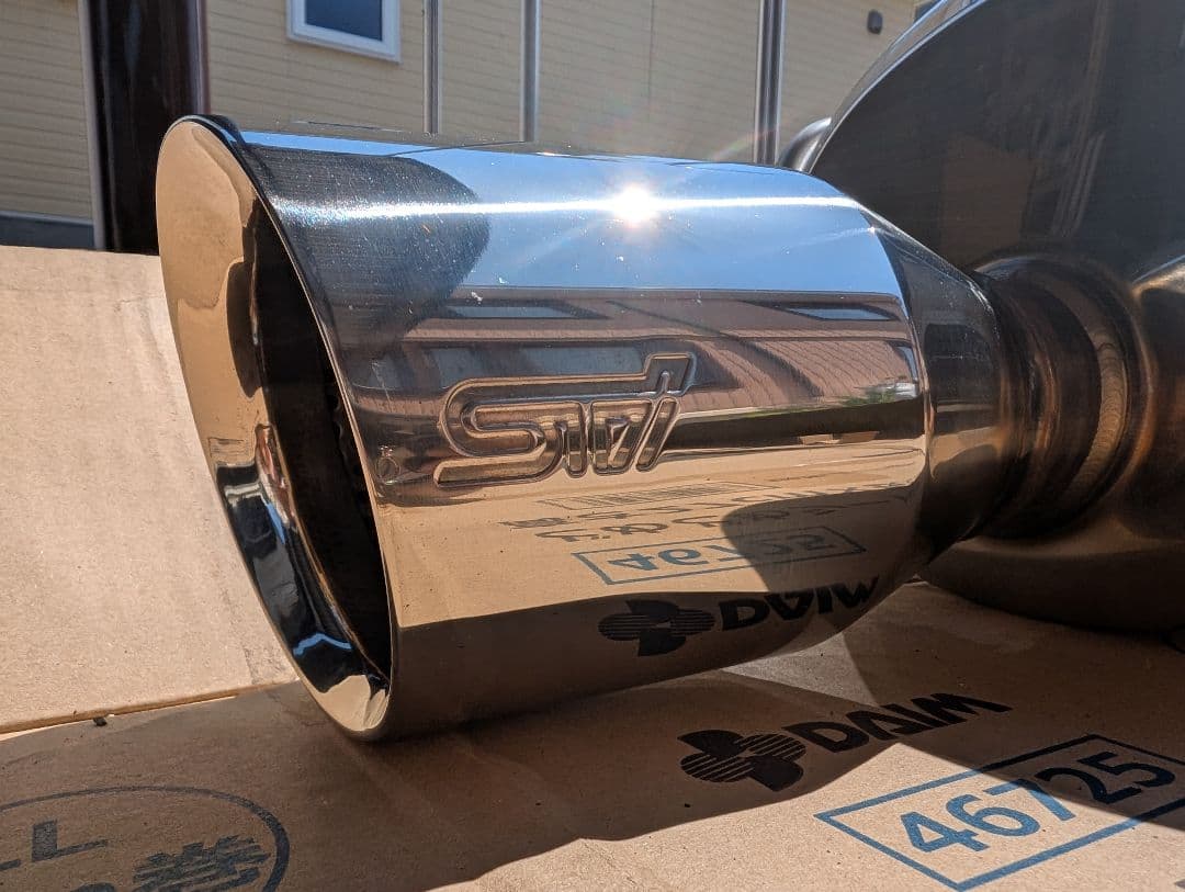 フォレスターSK5 STIパフォーマンスマフラー