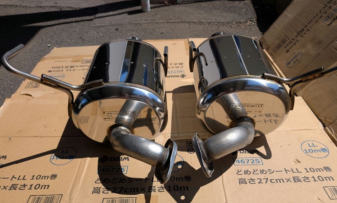 フォレスターSK5 STIパフォーマンスマフラー