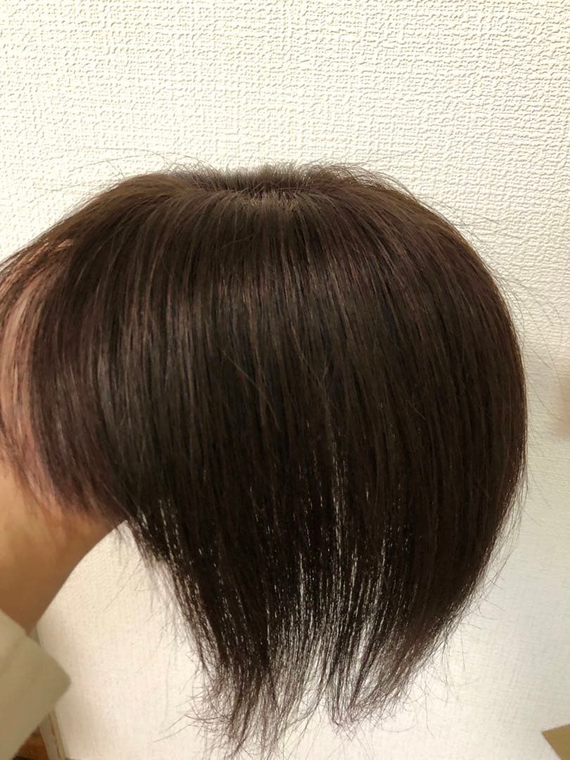 人毛100%ウィッグ　人毛100%ヘアピース　人毛部分ウィッグ　母の日プレゼント