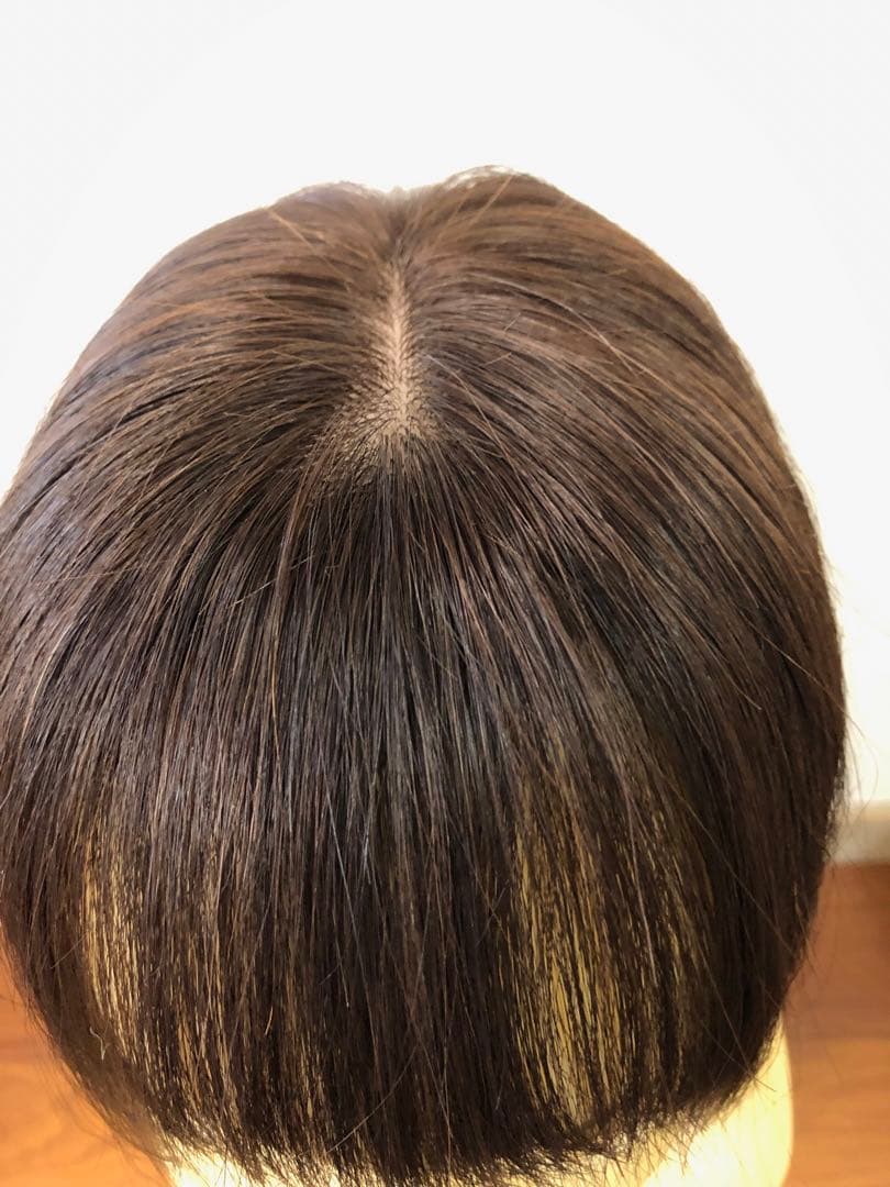 人毛100%ウィッグ　人毛100%ヘアピース　人毛部分ウィッグ　母の日プレゼント